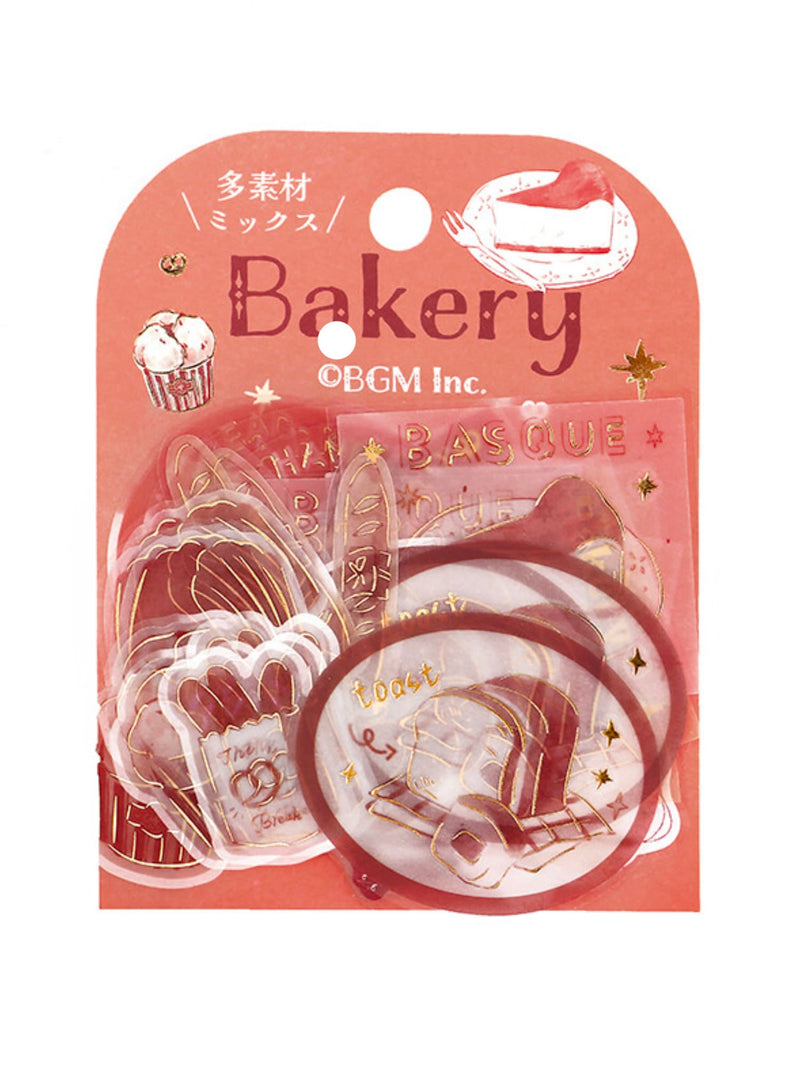 Stickers Japonais Bakery – BGM (45 pièces)