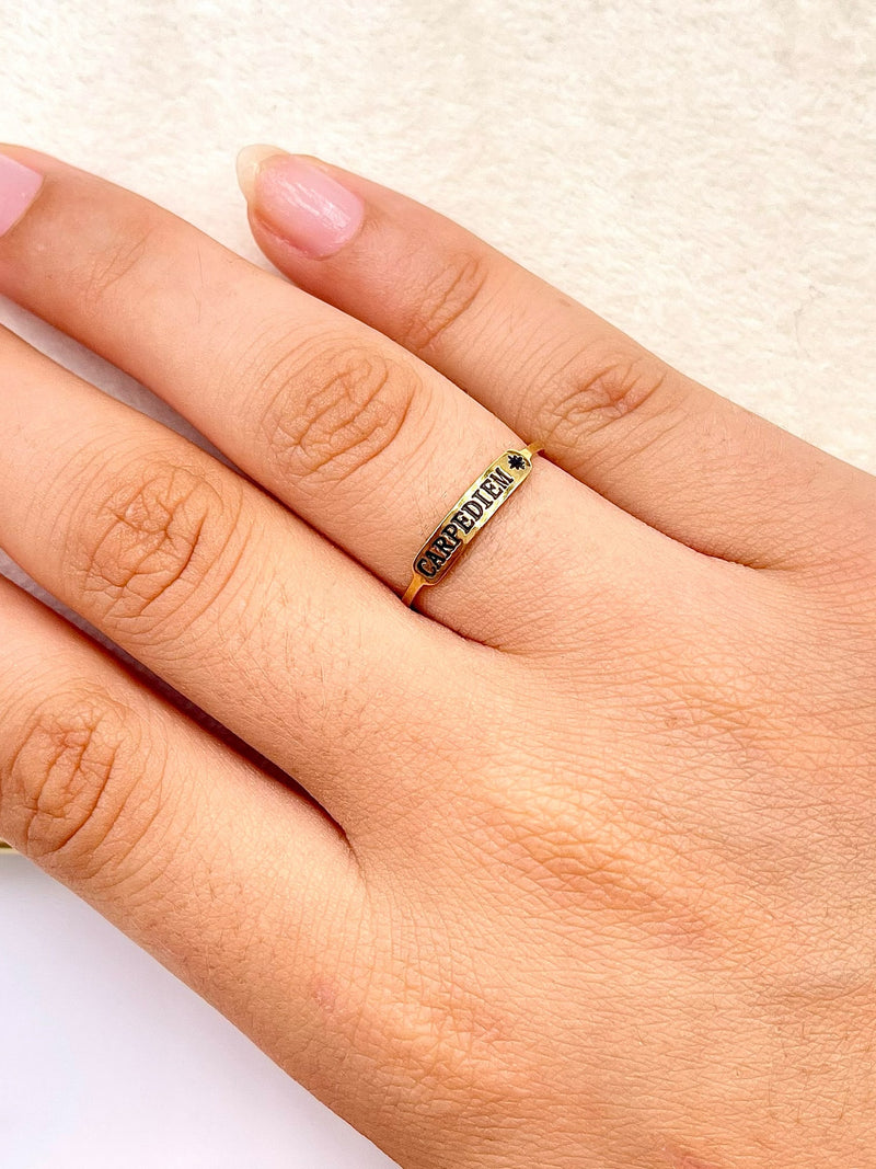 Bague Carpediem