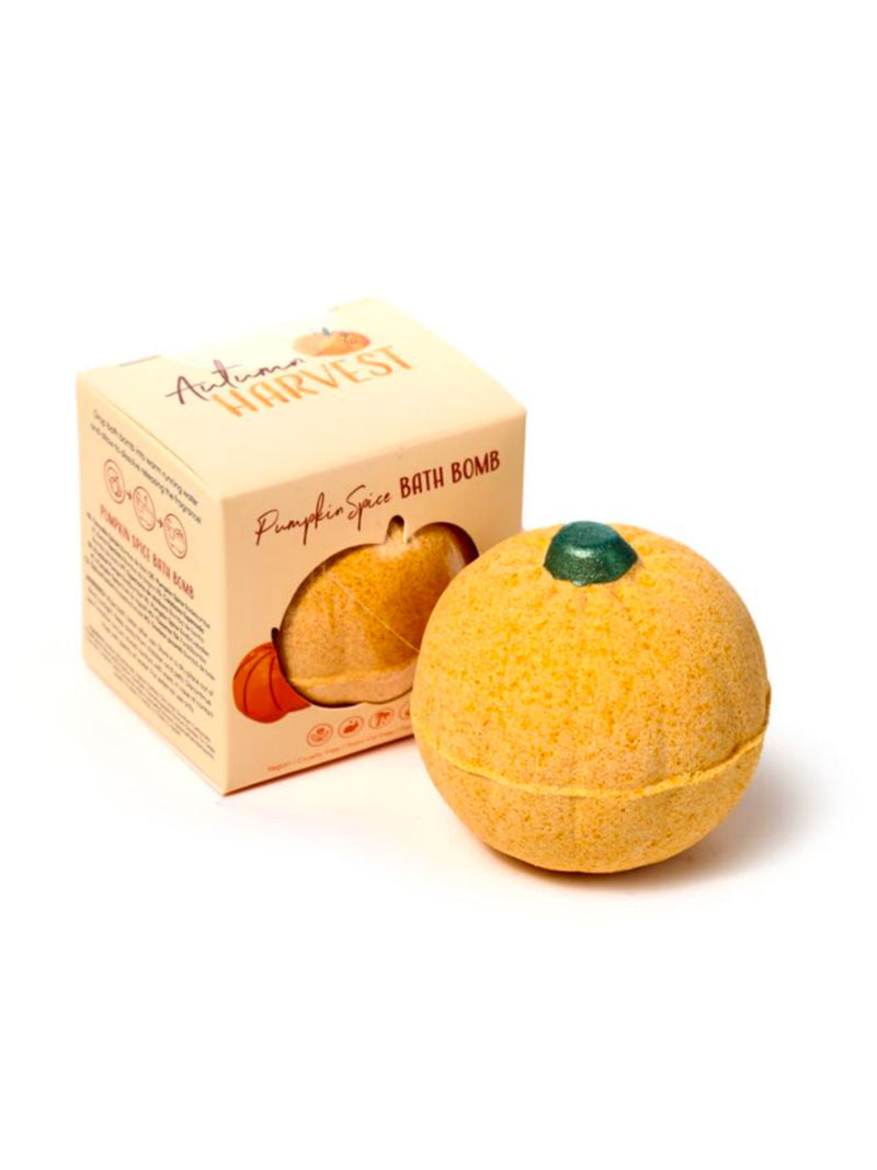 Bombe de Bain Citrouille Épicée – Récolte d’Automne