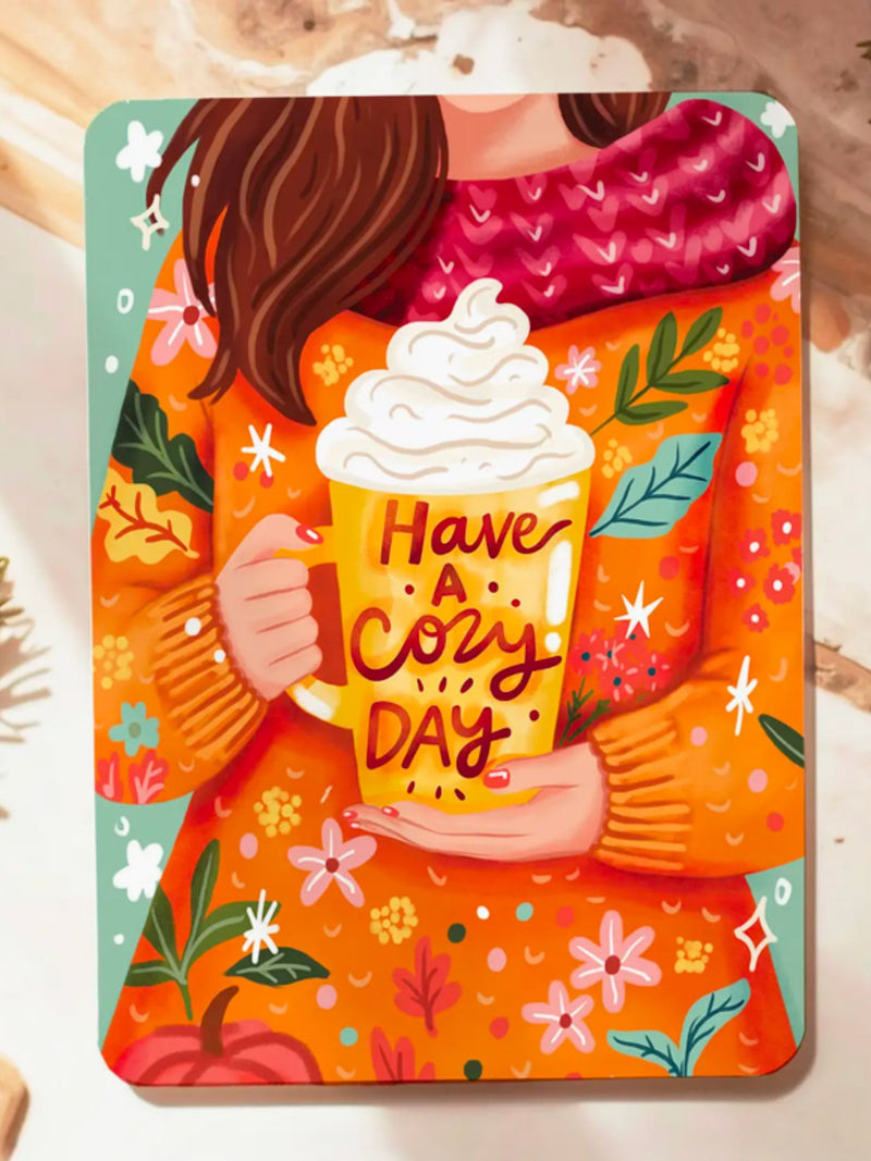 Carte Illustrée Have A Cozy Day