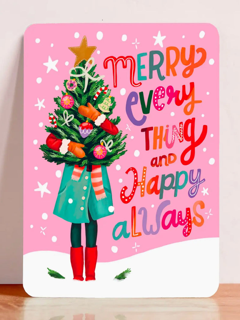 Carte Illustrée Merry Every Thing