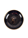 Porte-Encens Roue Astrologique – Noir & Doré