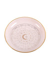 Coupelle Roue Astrologique Blanc Cassé / Rose Poudré– Décoration Céleste