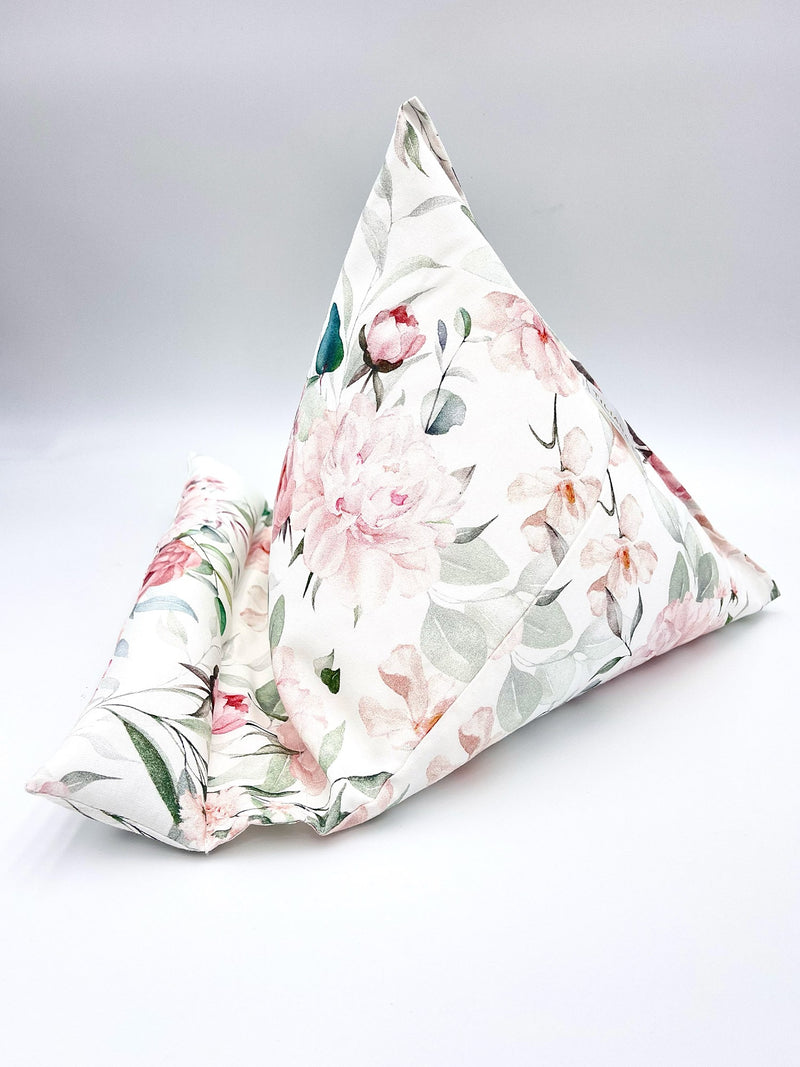 Grand Coussin de Lecture / Tablette Pivoines