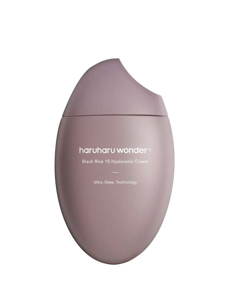 Crème Nourrissante, Hydratante, Raffermissante Riz Noir & Acide Hyaluronique - Haruharu Wonder