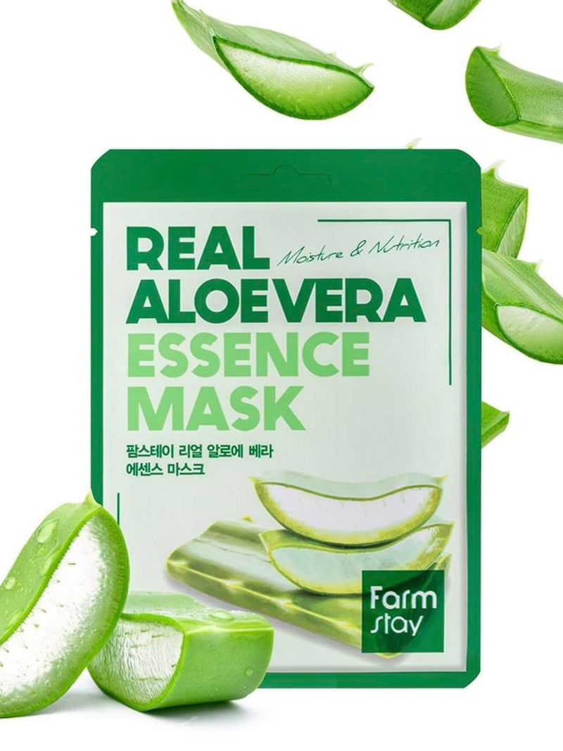 Masque Essence d'Aloe Vera Hydratant & Nourrisant - Farm Stay