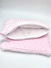 Grande Trousse Rembourrée Minky Rose