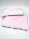 Grande Trousse Rembourrée Minky Rose