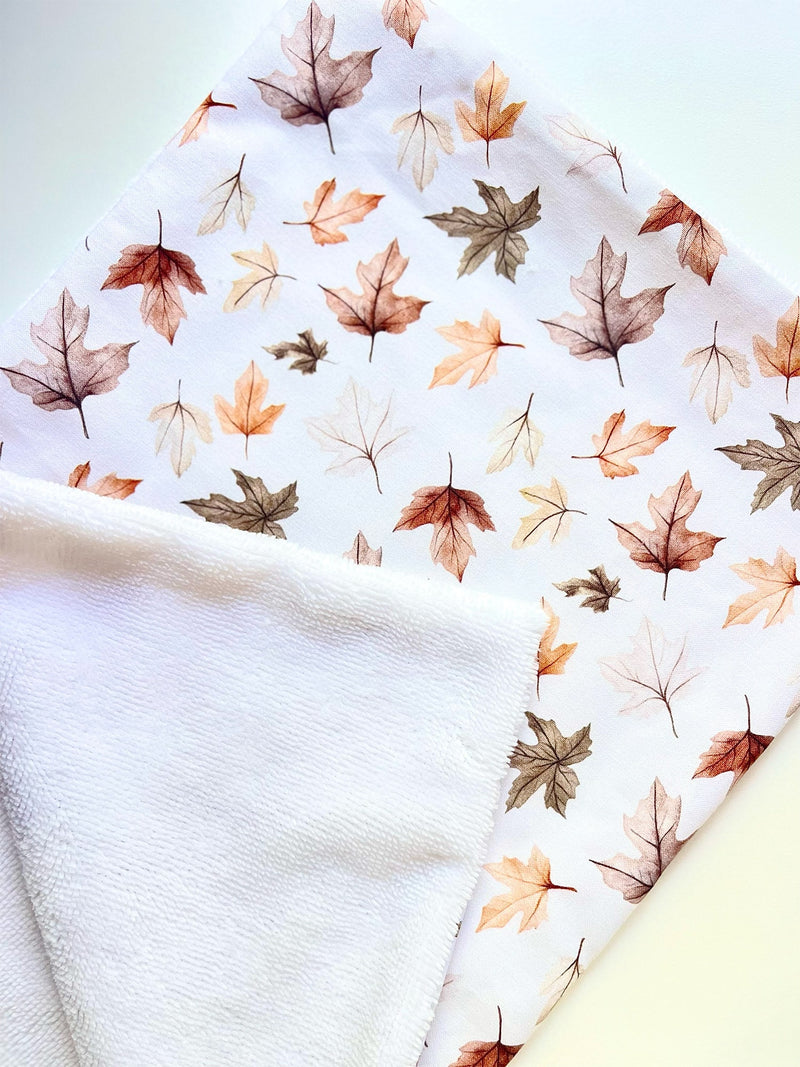 Grande Serviette Main en  Coton Premium - Feuilles d'Automne