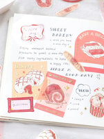 Stickers Japonais Bakery – BGM (45 pièces)