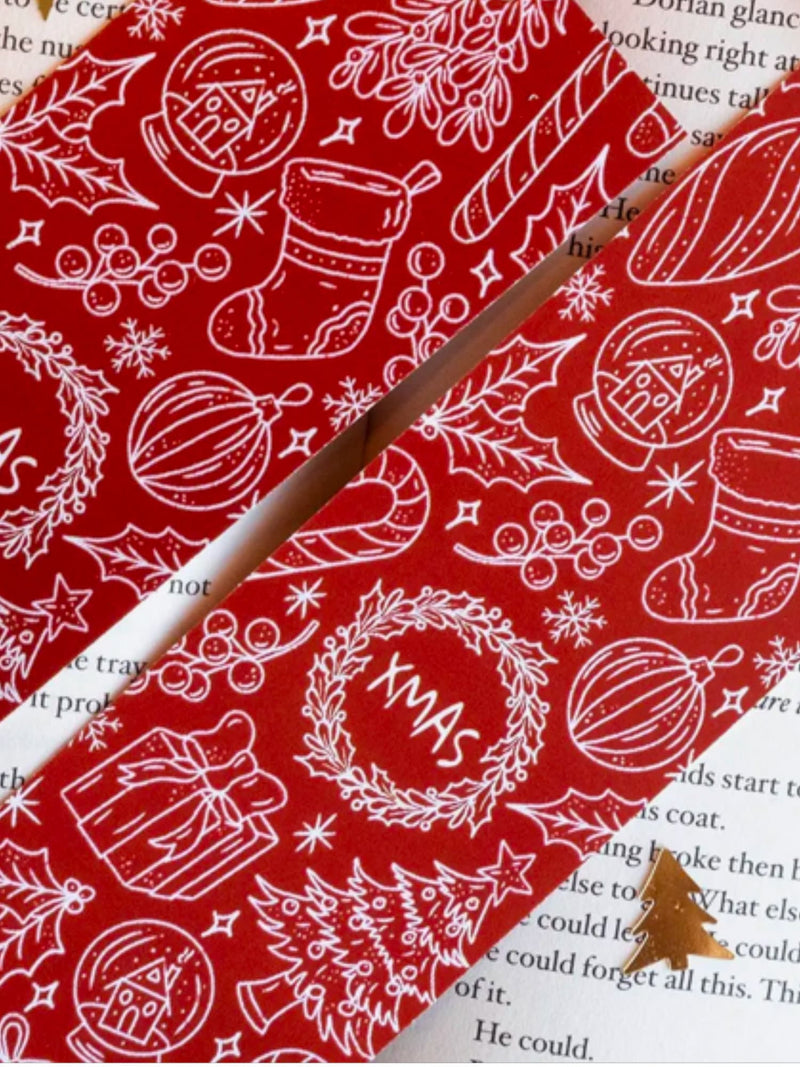 Marque-Page Illustré Xmas