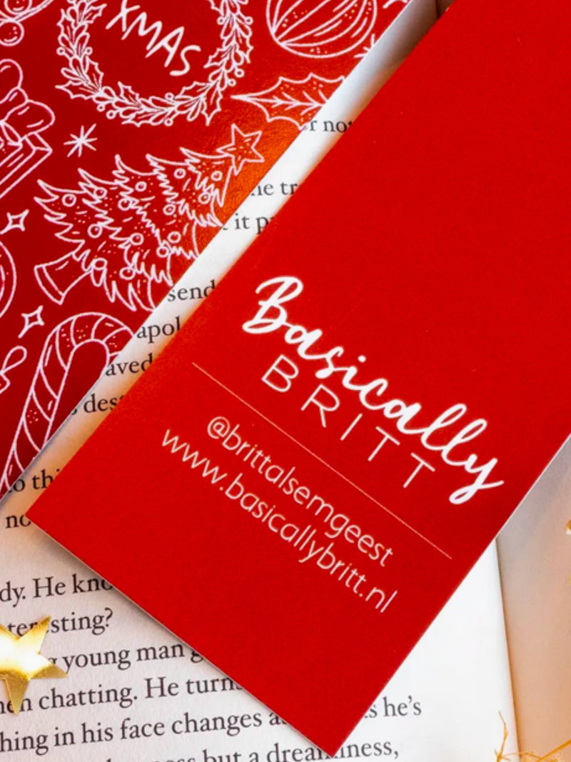 Marque-Page Illustré Xmas