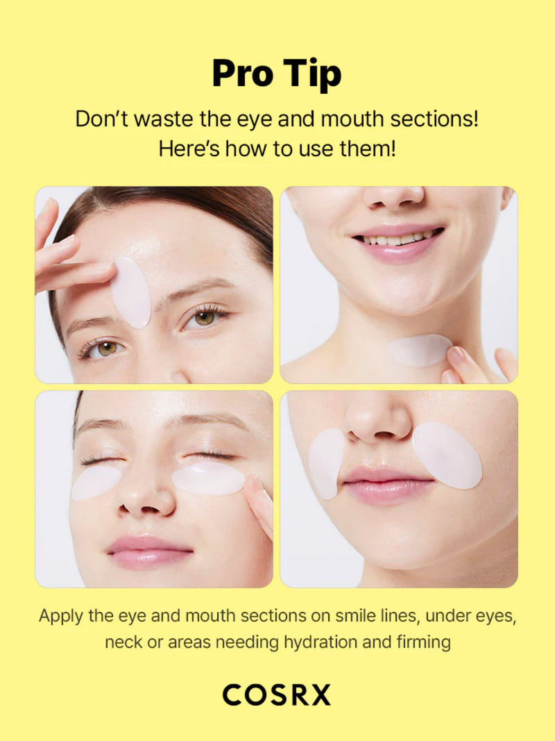 Masque Hydrogel Effet Glass Glow à la Mucine d’Escargot – COSRX