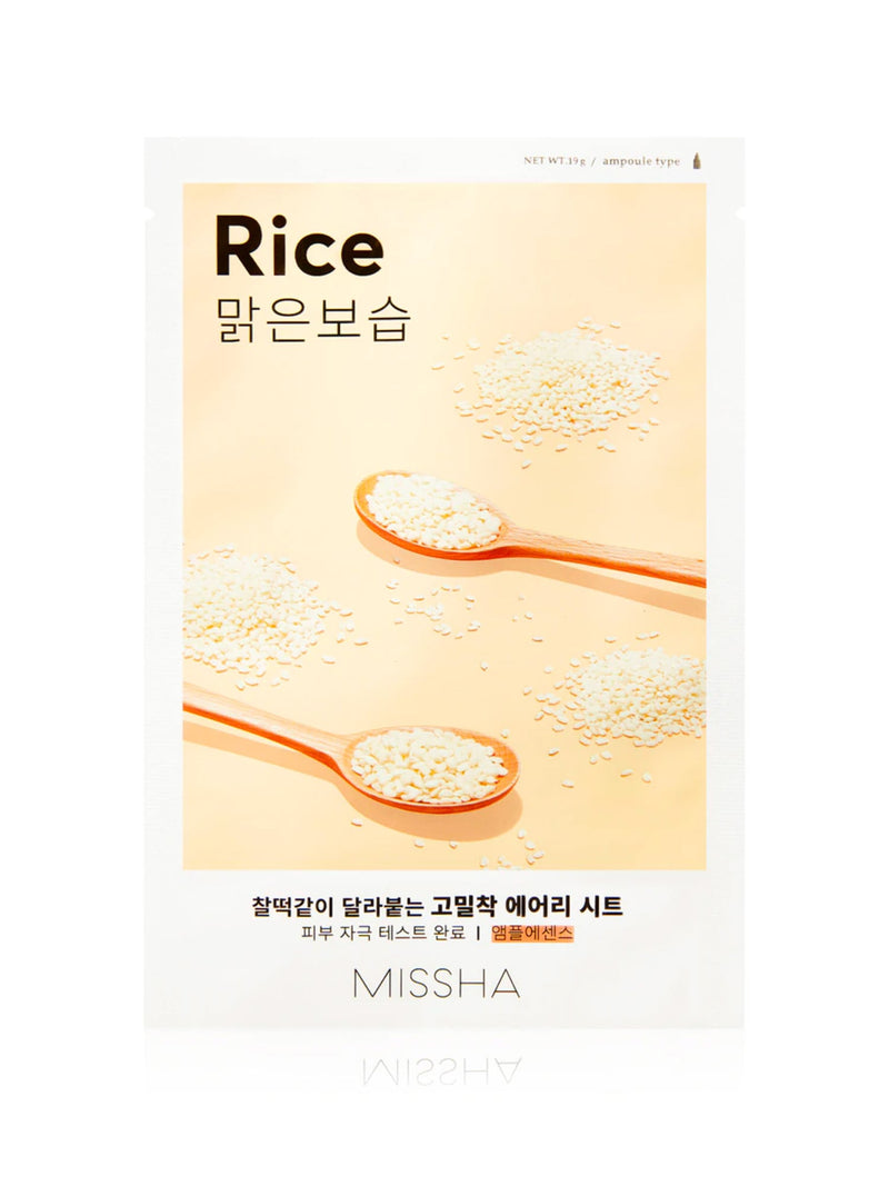 Masque Hydratant & Illuminateur au Riz – Missha