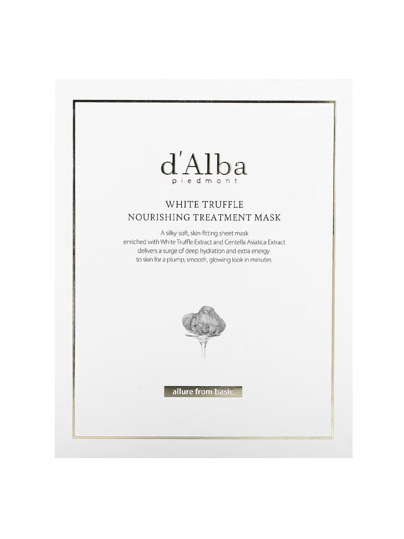 Masque Nourrisant Truffe Blanche Italienne & Centella Asiatica - D'Alba Piedmont