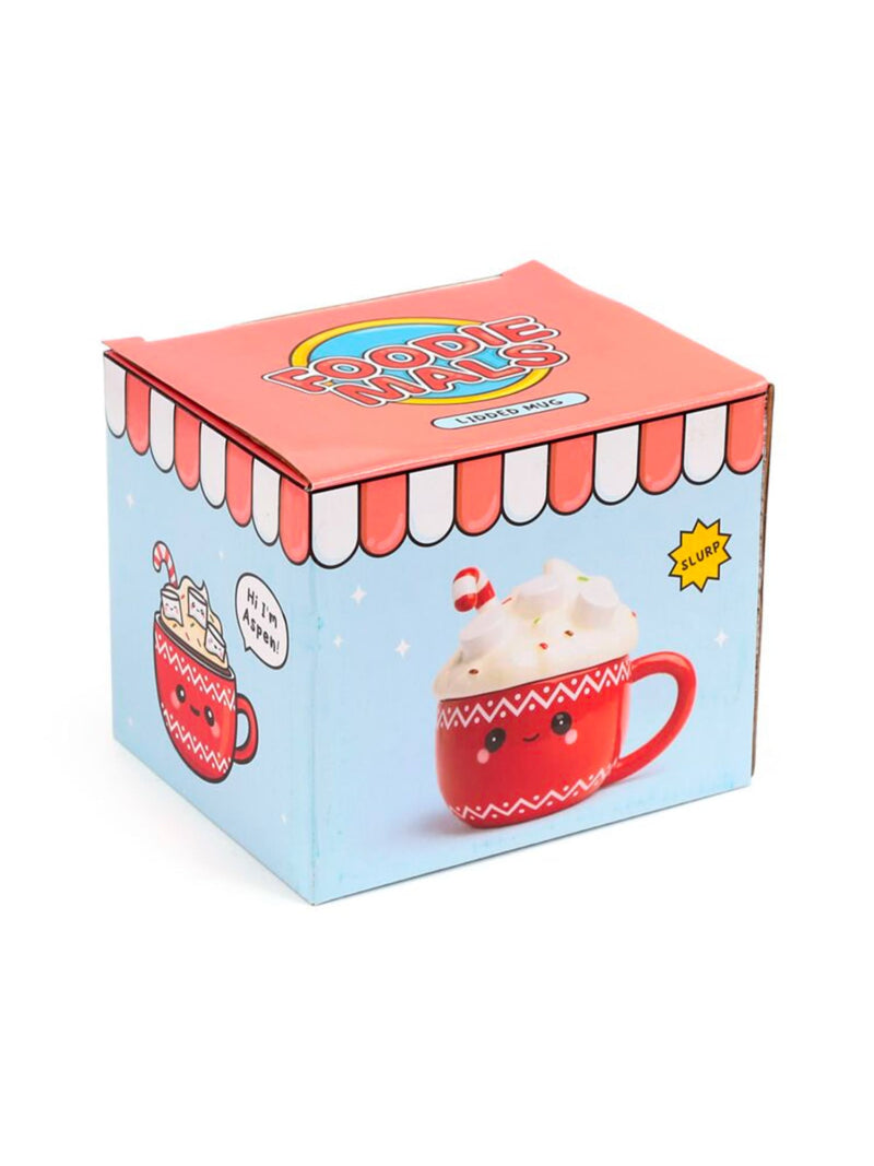 Mug avec Couvercle Chocolat Chaud Kawaii – Foodiemals