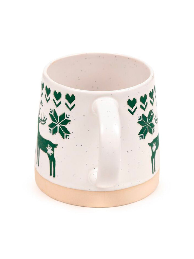 Mug en Grès – Rennes de Noël