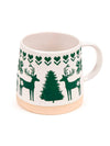 Mug en Grès – Rennes de Noël