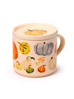 Ensemble Mug Porcelaine & Dessous de Tasse – Récolte d’Automne (PRÉCOMMANDE-Expédition au 24/09 max)