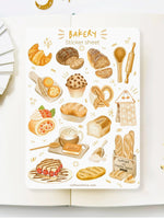Planche de Stickers Boulangerie