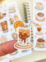 Planche de Stickers Coffee