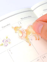 Planche de Stickers Washi Japonais Animal - Mon Favori