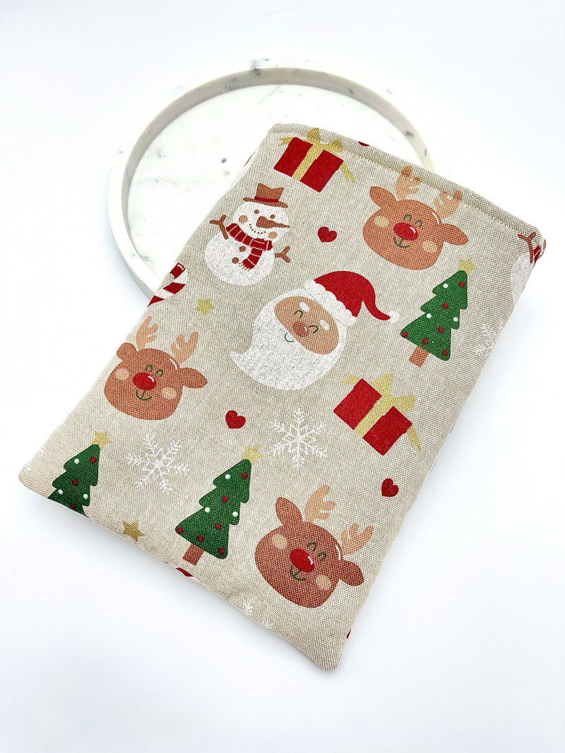 Pochette à Livre Broché Rembourré Noël Fun