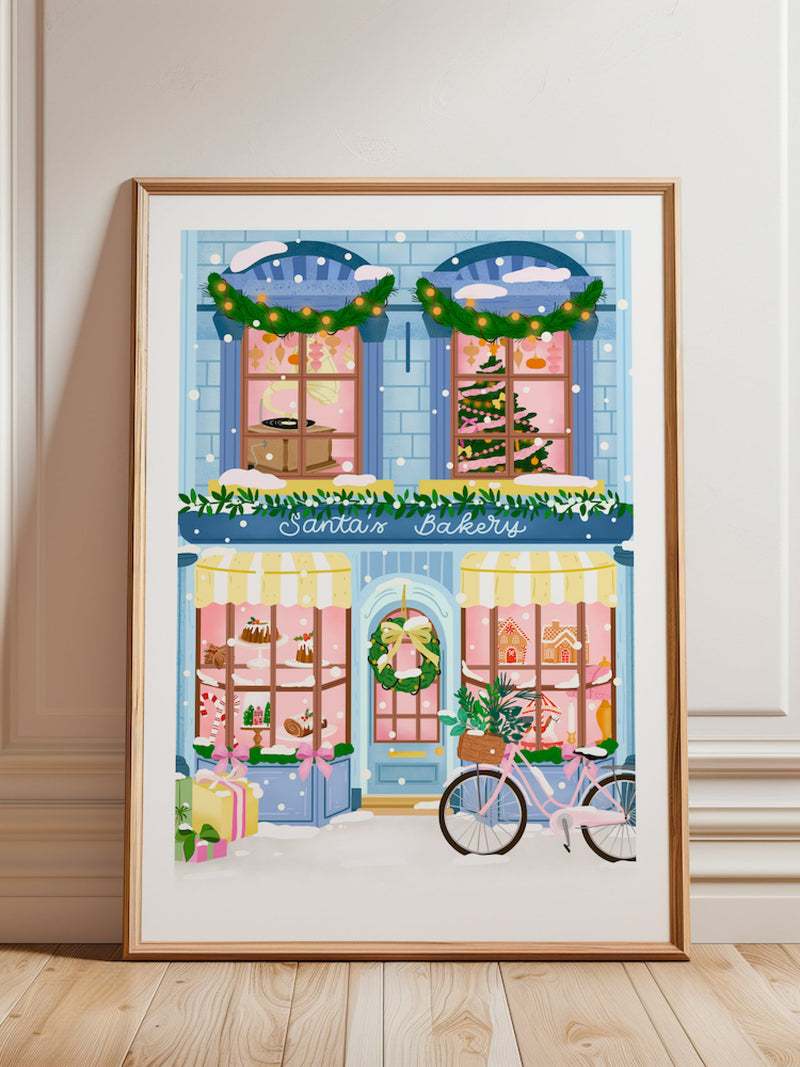 Affiche / Pint A4 Santa’s Bakery