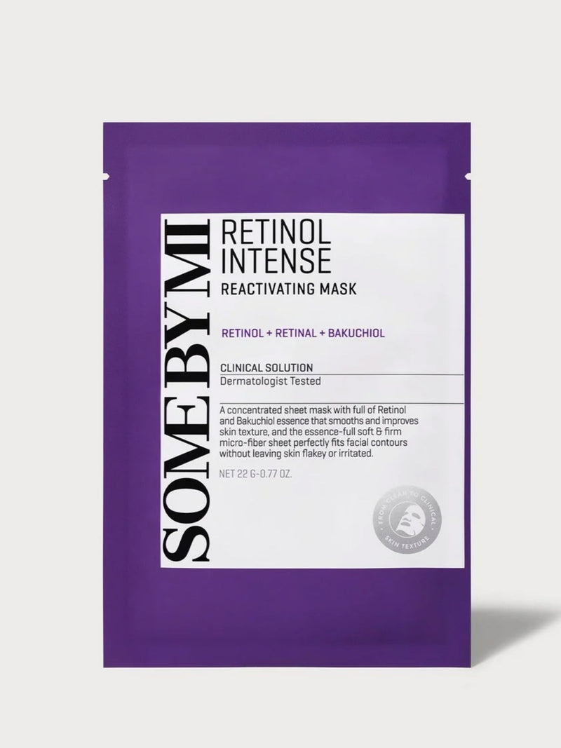 Masque Réactivant Intense Rétinol + Rétinal + Bakuchiol - Some By Mi
