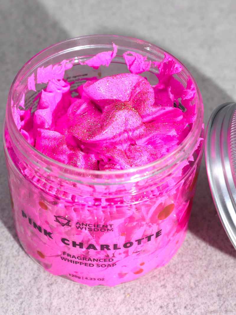 Savon Fouetté Pink Charlotte Pailleté