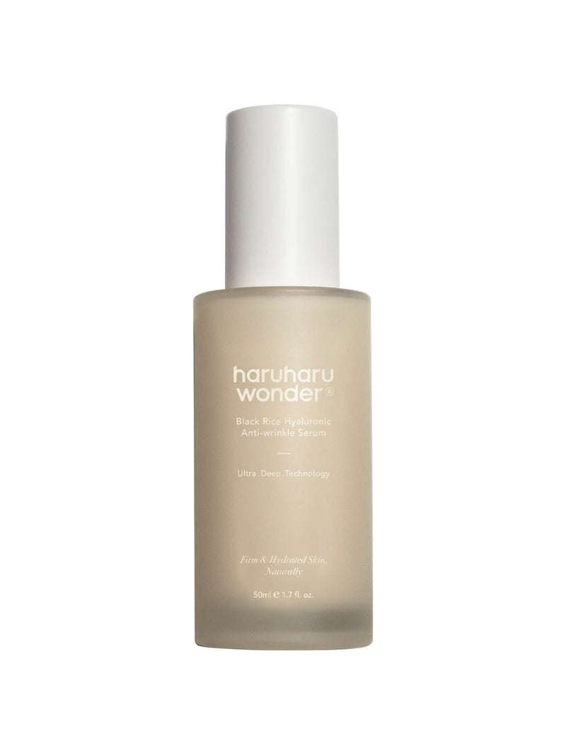 Sérum Anti-Rides Riz Noir & Acide Hyaluronique - Haruharu Wonder