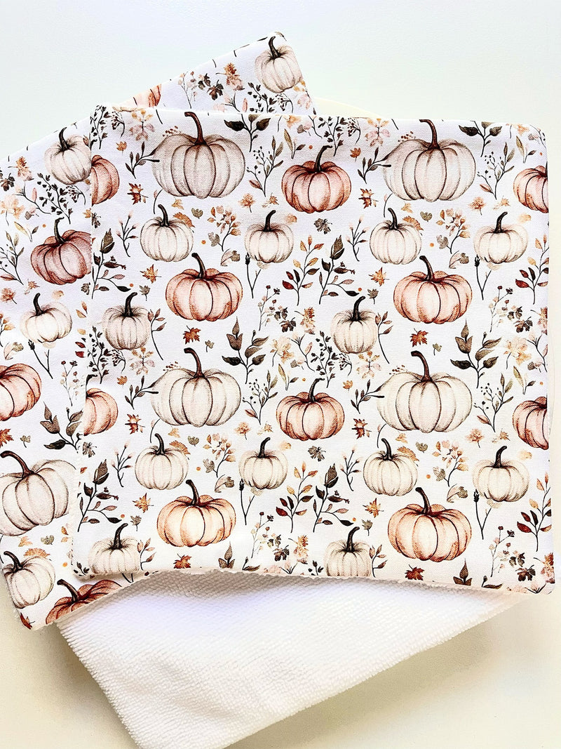 Serviette Visage Citrouilles