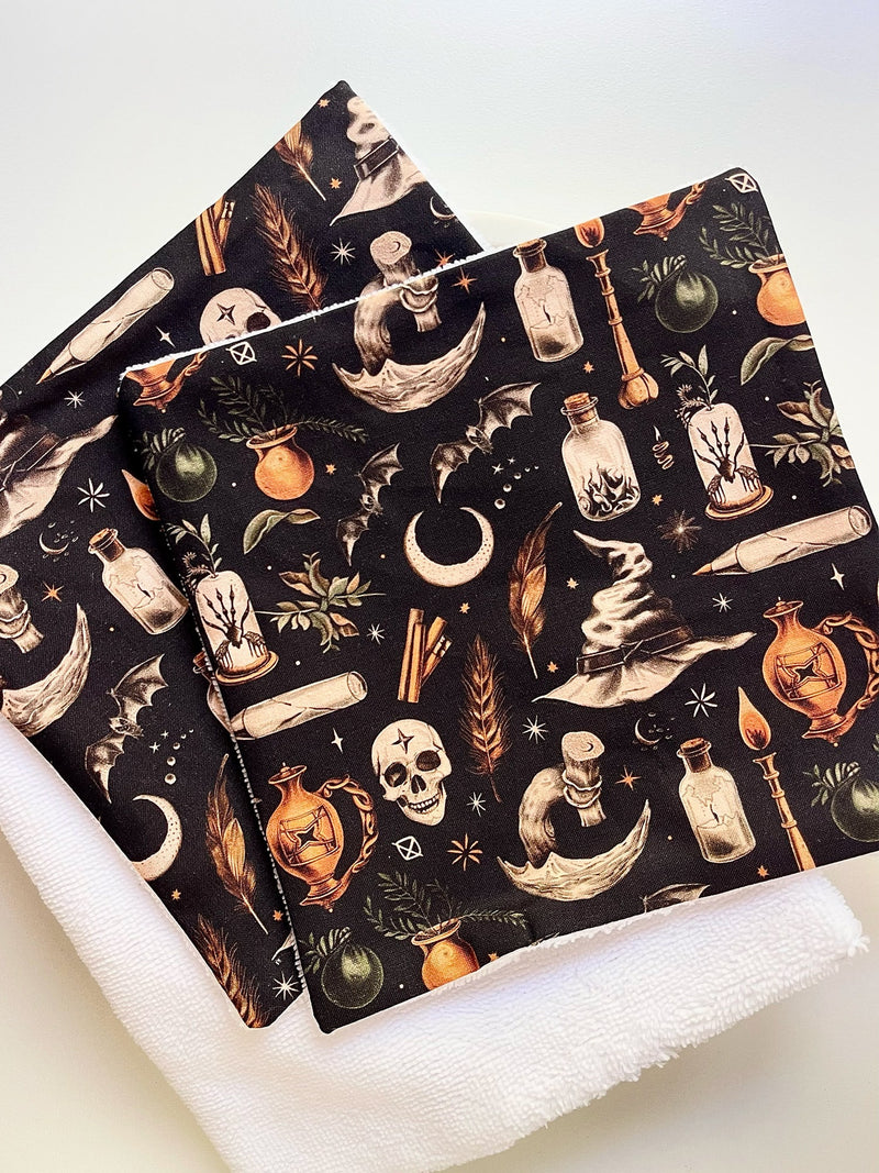 Serviette Visage Dark Magic