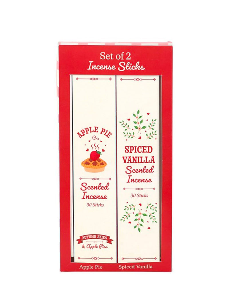 Set de Bâtonnets d’Encens – Tarte aux Pommes & Vanille Épicée