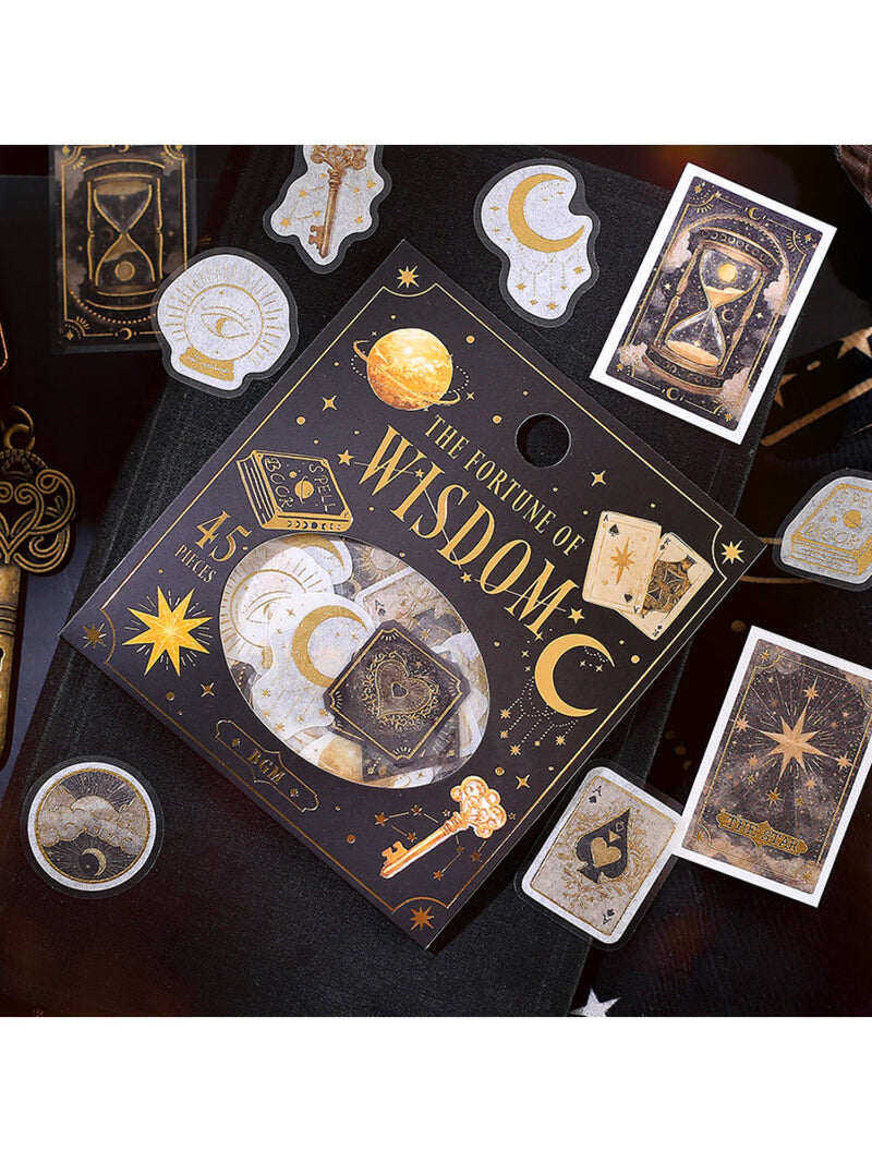 Stickers Japonais The Fortune of Wisdom – BGM (45 pièces)
