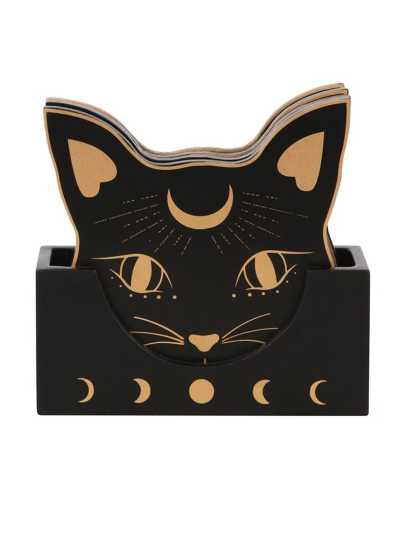 Sous-verres Chat Noir Mystique – Dark Magic