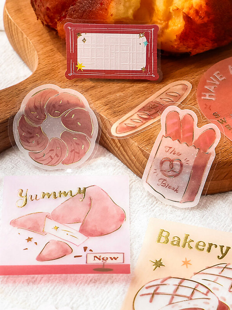 Stickers Japonais Bakery – BGM (45 pièces)