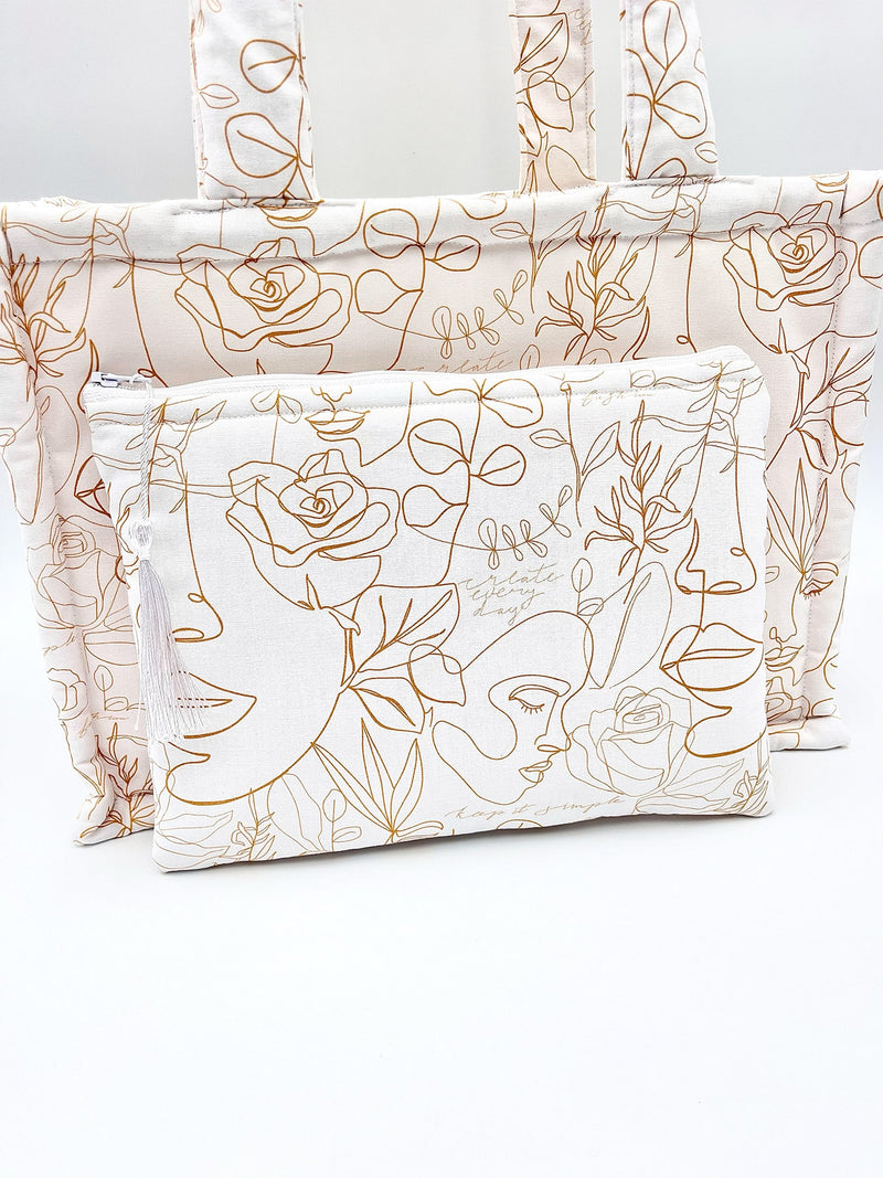 Sac de Taille Moyenne Rembourré Create Every Day
