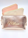 Trousse à Accessoires Personnalisée en Simili Cuir Saffiano