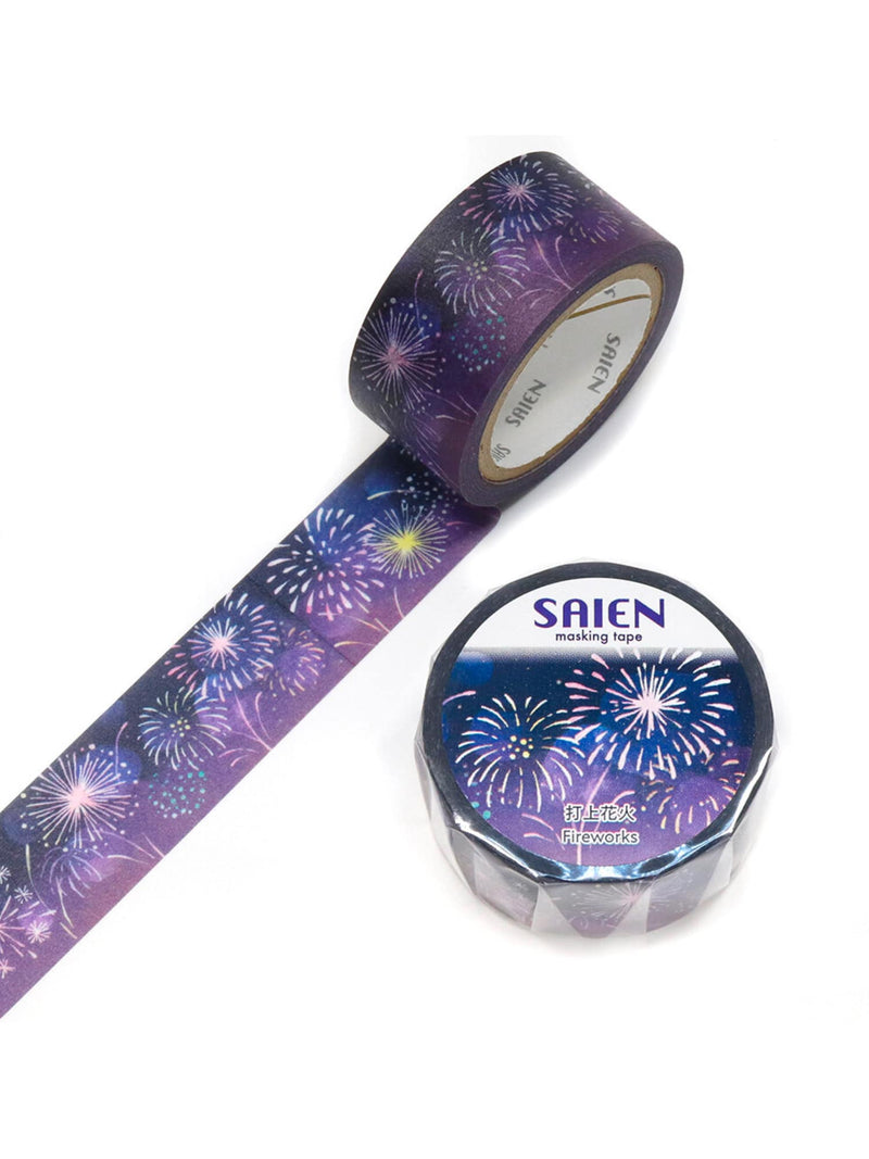 Washi Tape Japonais Feux d’Artifice – Saien