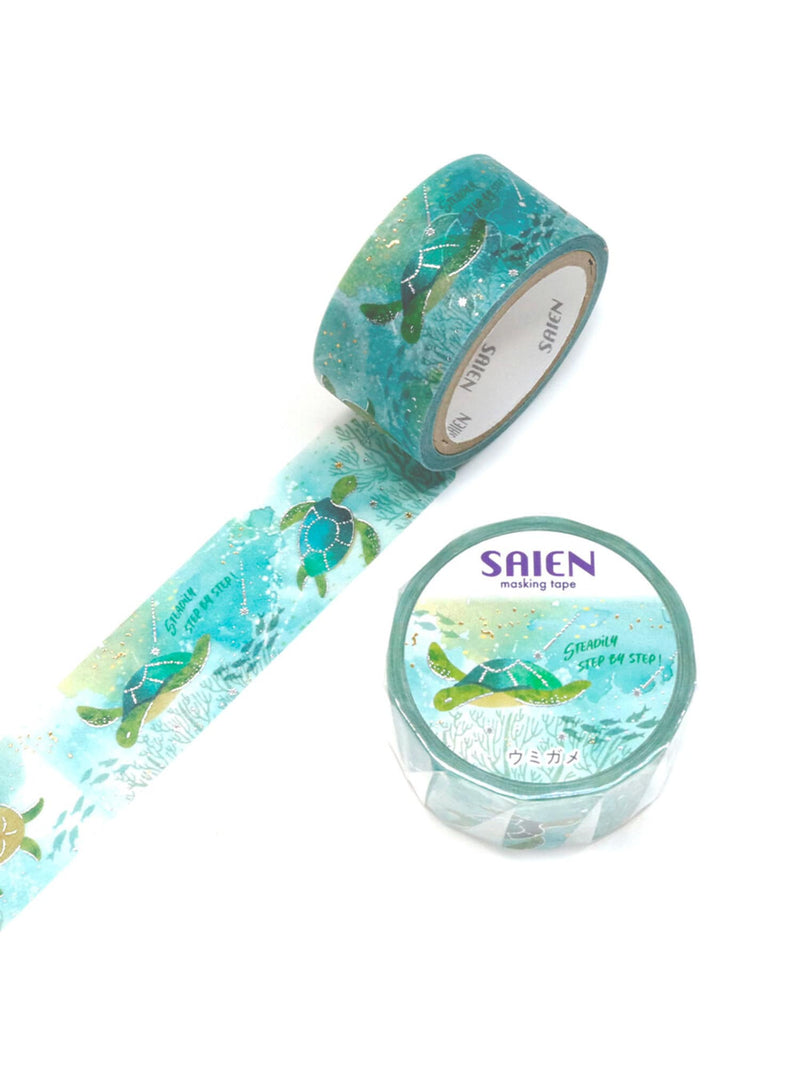 Washi Tape Japonais Tortues – Saien