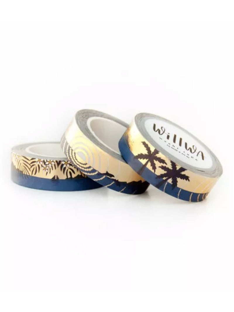 Washi Tape Tropical Sunset