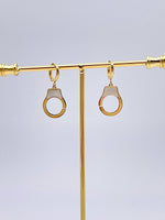Boucles d'oreilles Anastasia Créoles