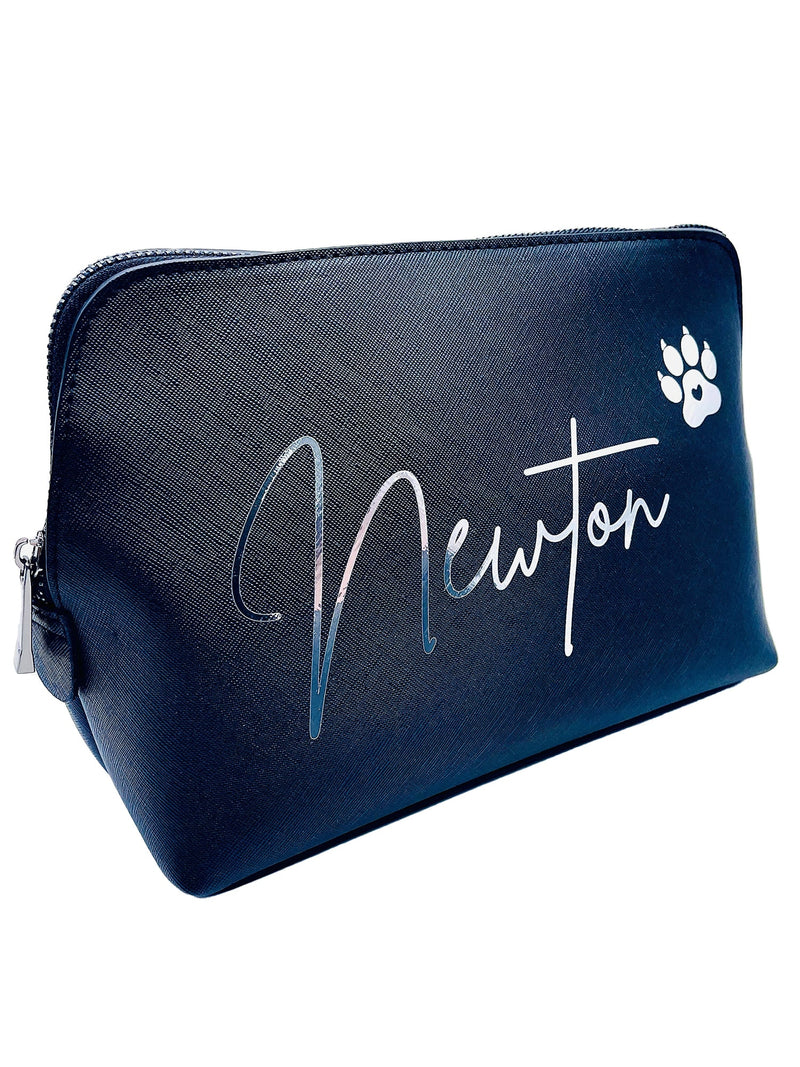 Grande Trousse à Accessoires Simili Cuir Saffiano - SANS PERSONNALISATION